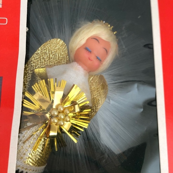 Vtg Noma Illuminated Tree Topper Angel - Picture 5 of 16